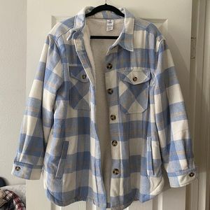Plaid Shirt Jacket